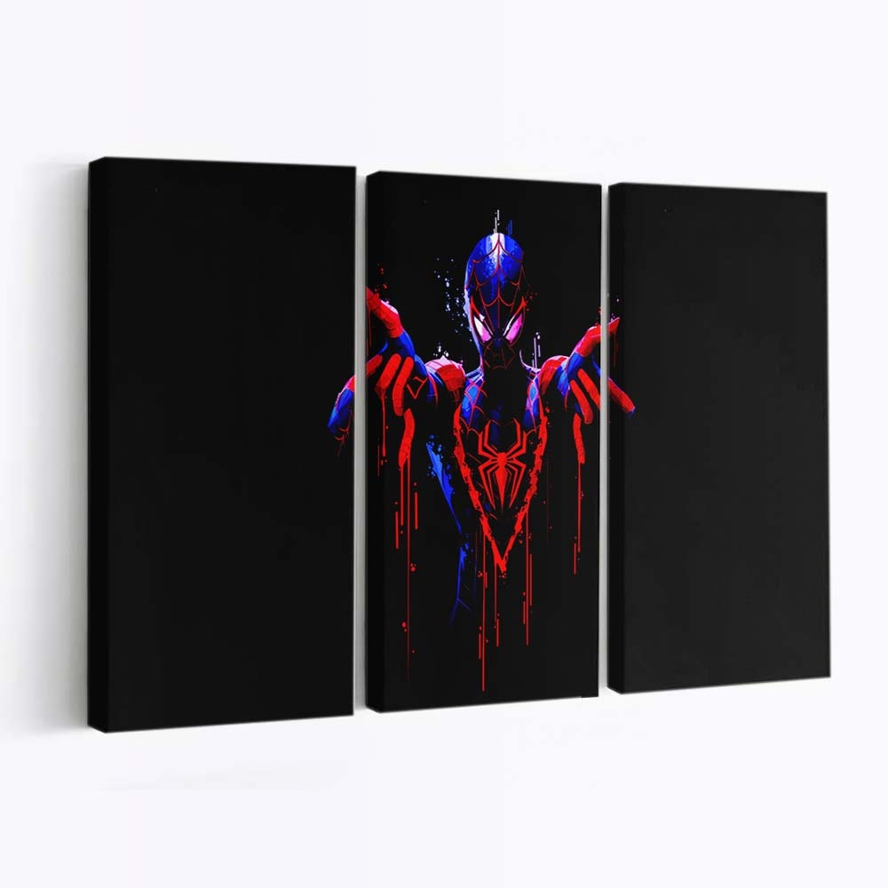 Miles Morales Illustration Leinwandbild - Wanddeko