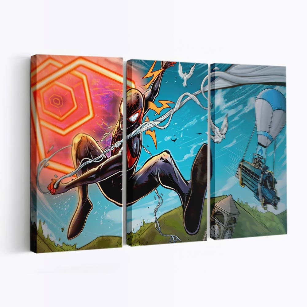 Miles Morales kommt Leinwandbild - Wanddeko