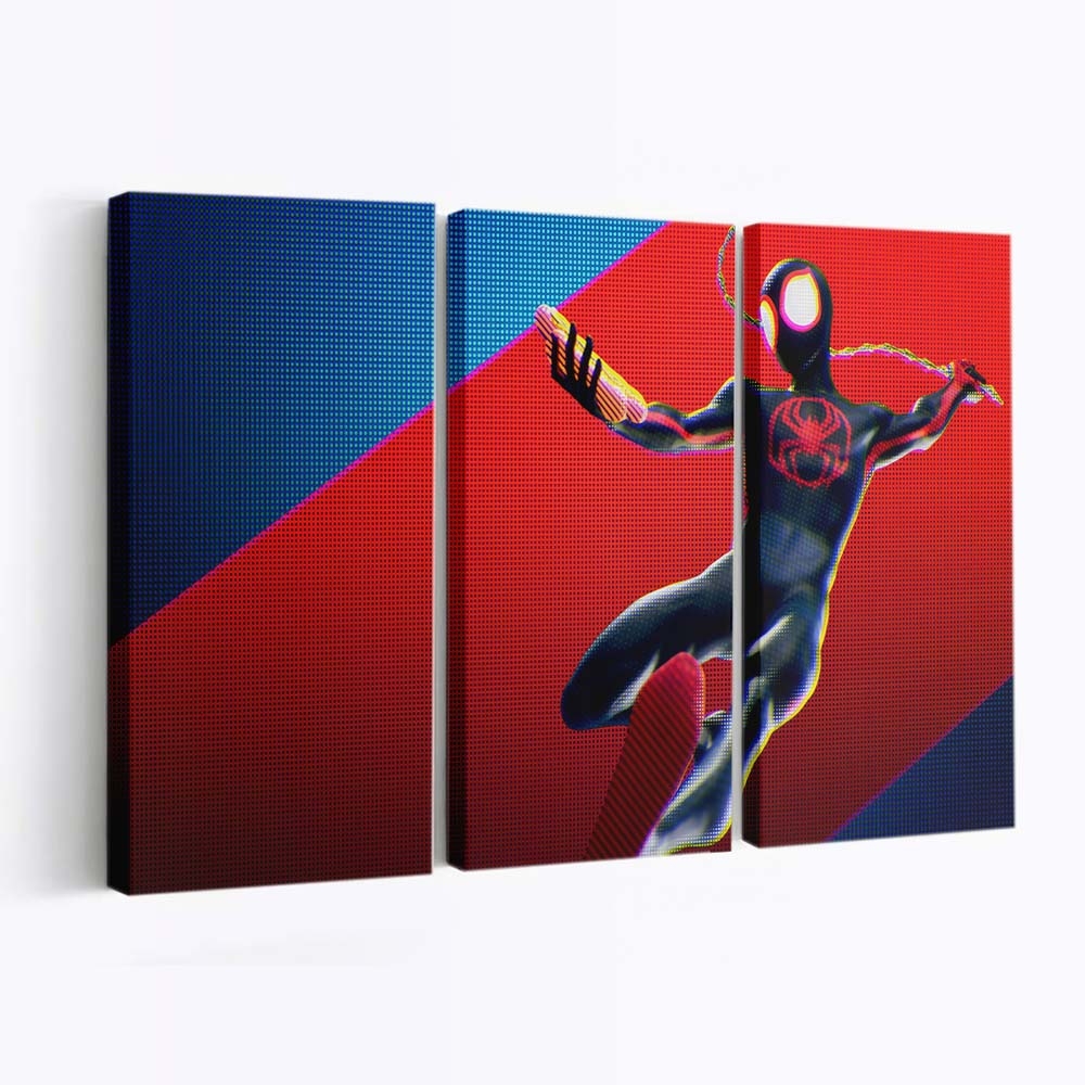 Miles Morales Aus dem Spiderverse Leinwandbild - Wanddeko