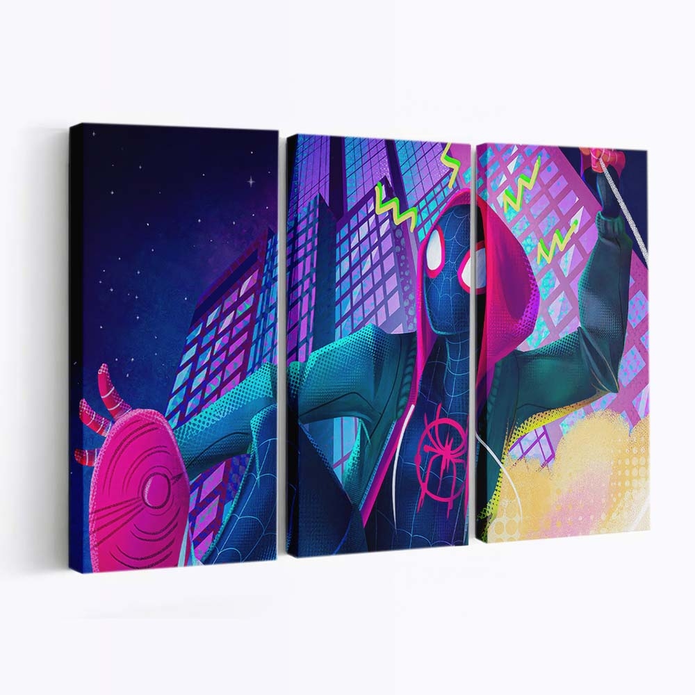 Miles Morales Poster Leinwandbild - Wanddeko