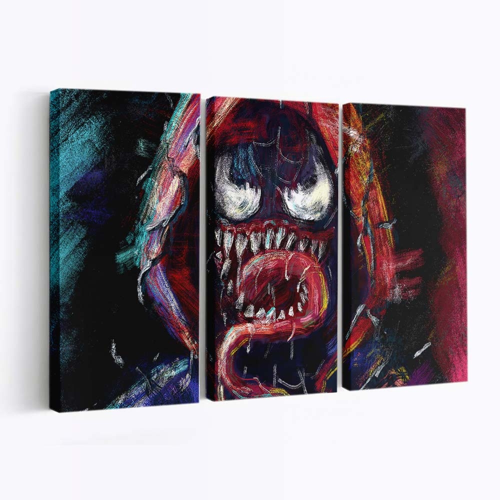 Miles Morales Spider Venom Leinwandbild - Wanddeko