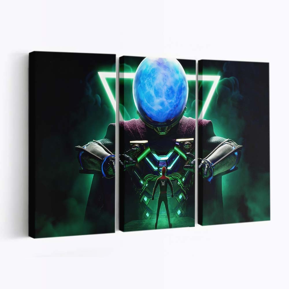 Mysterio Spider Man Leinwandbild - Wanddeko