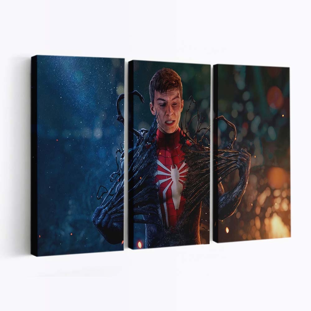 Peter reißt den Symbionten ab Leinwandbild - Wanddeko