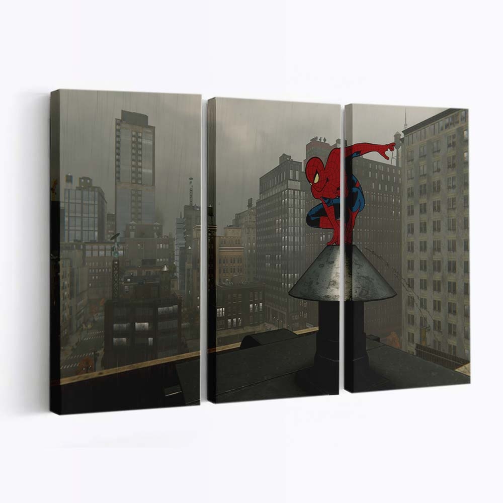 Spider Leinwandbild - Wanddeko