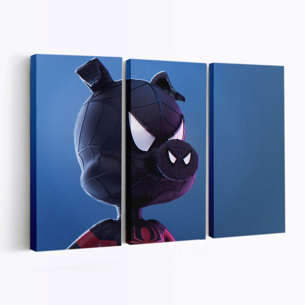 Spider Ham Leinwandbild - Wanddeko