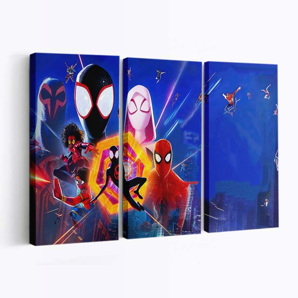 Spider Man: Across the Spider Verse 2 Leinwandbild - Wanddeko