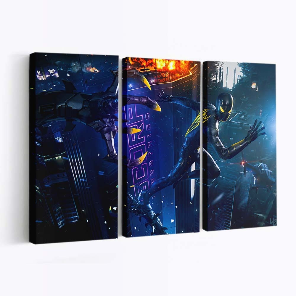 Spider Man Anti Ock Anzug 2 Leinwandbild - Wanddeko