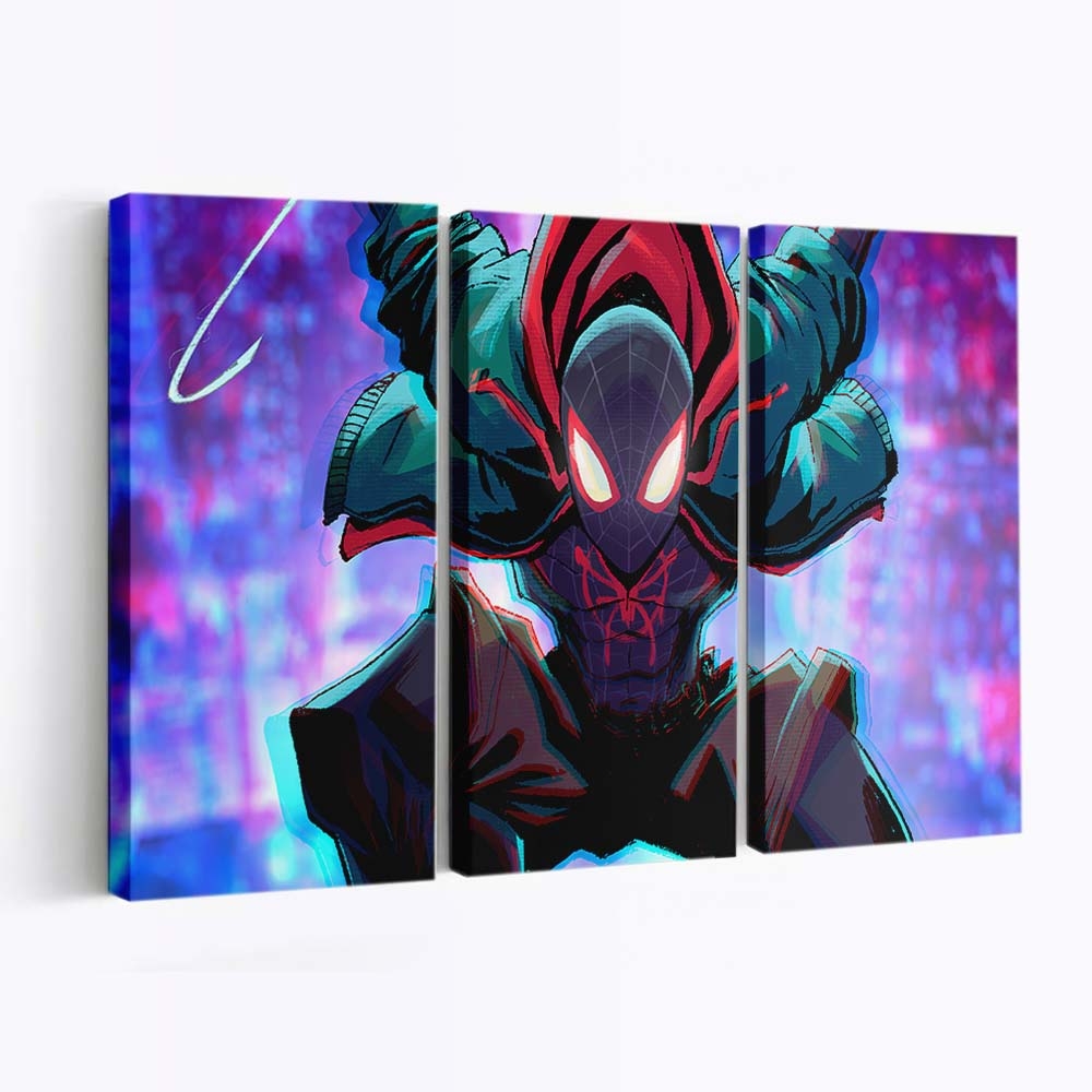 Spider Man Miles Morales Artwork 2 Leinwandbild - Wanddeko