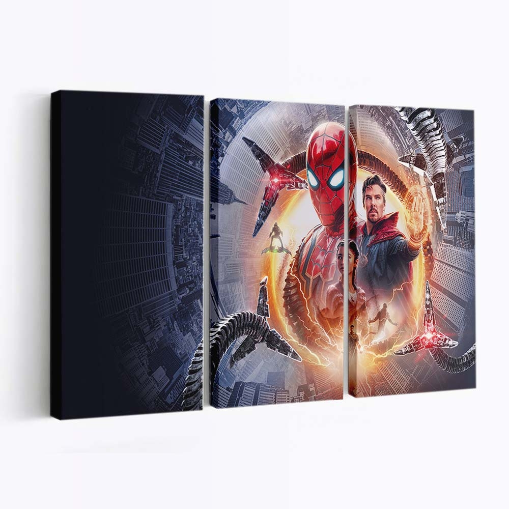 Spider Man No Way Home 2 Leinwandbild - Wanddeko