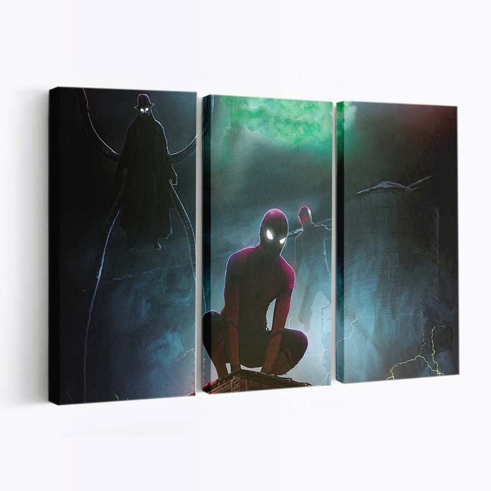 Spider Man: No Way Home Concept Art Leinwandbild - Wanddeko