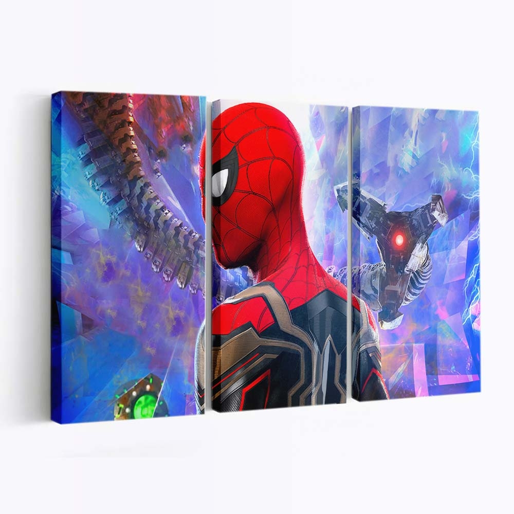 Spider Man: No Way Home Empire Poster Leinwandbild - Wanddeko