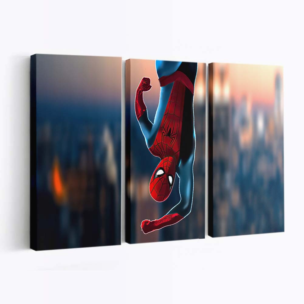 Spider Man: No Way Home Final Suit Leinwandbild - Wanddeko