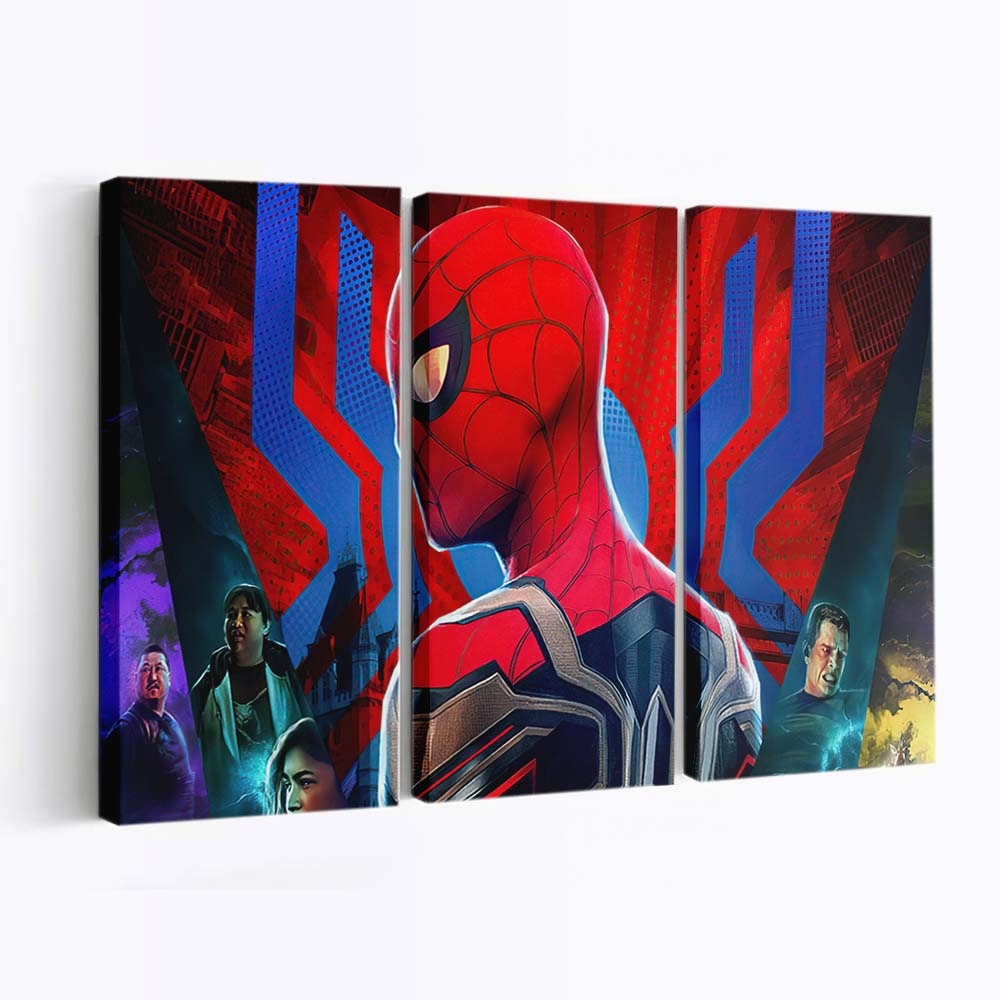 Spider Man: No Way Home Movie 2 Leinwandbild - Wanddeko