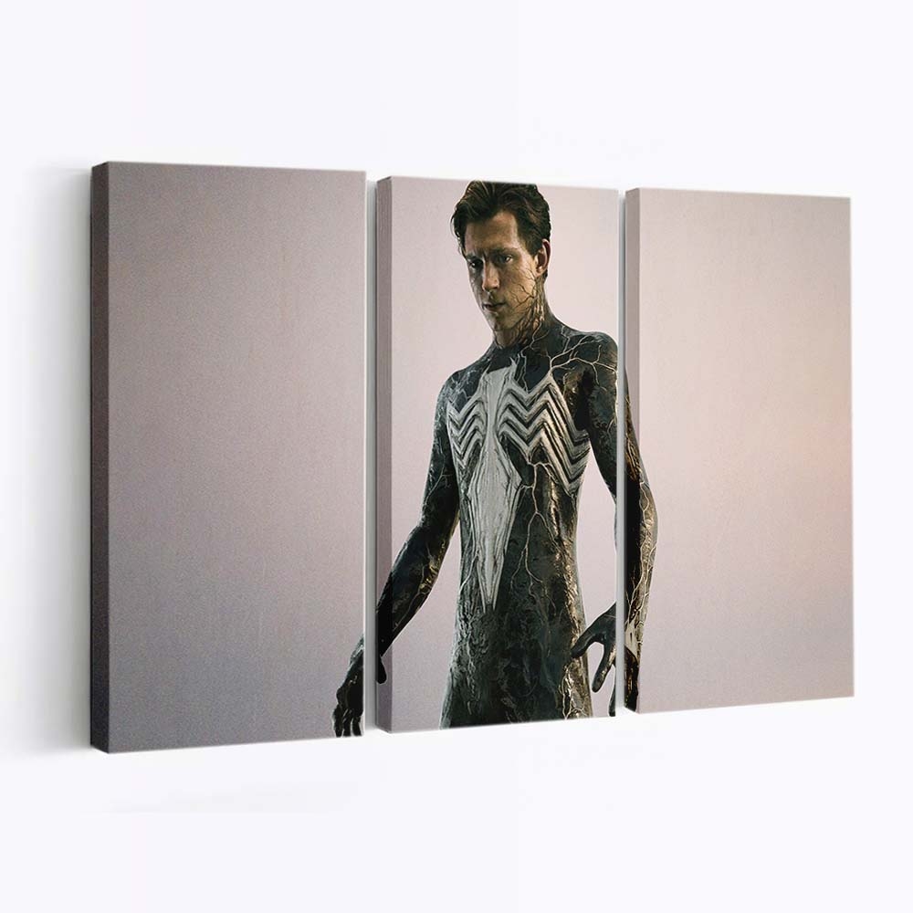 Spider Man Symbiote Suit 2022 Leinwandbild - Wanddeko