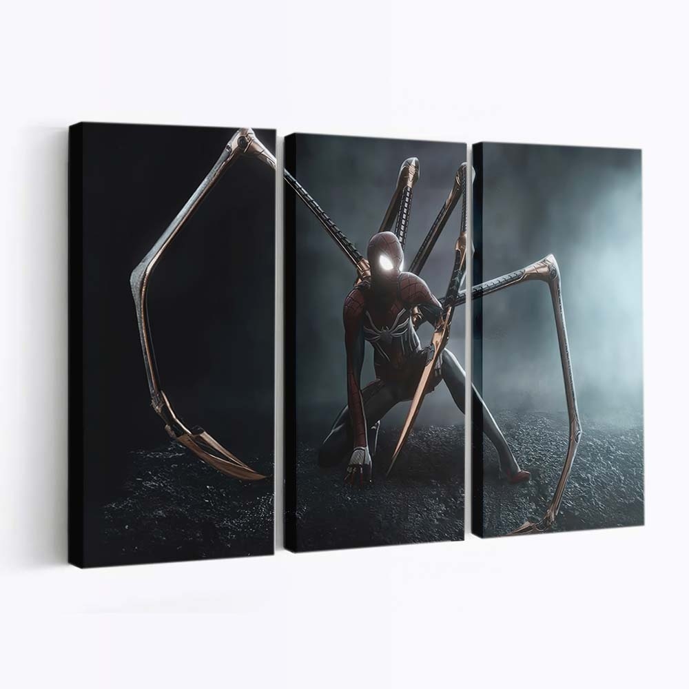 Spider Man Taktikanzug Leinwandbild - Wanddeko