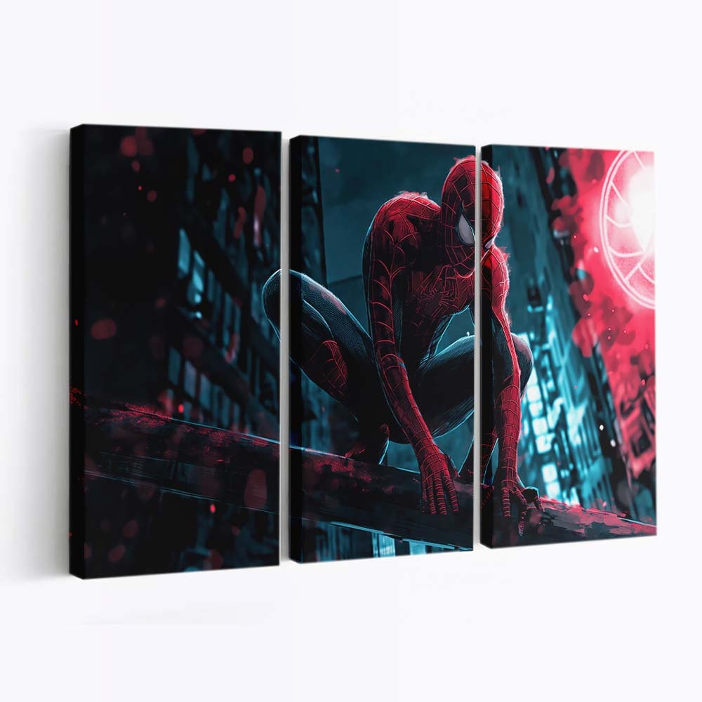 Spider Man Der Noir Leinwandbild - Wanddeko