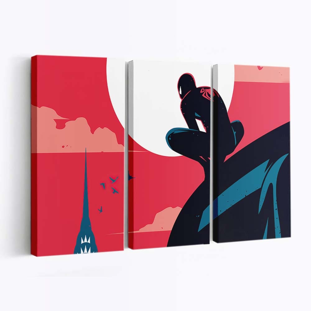 Spider Man Trilogie Leinwandbild - Wanddeko