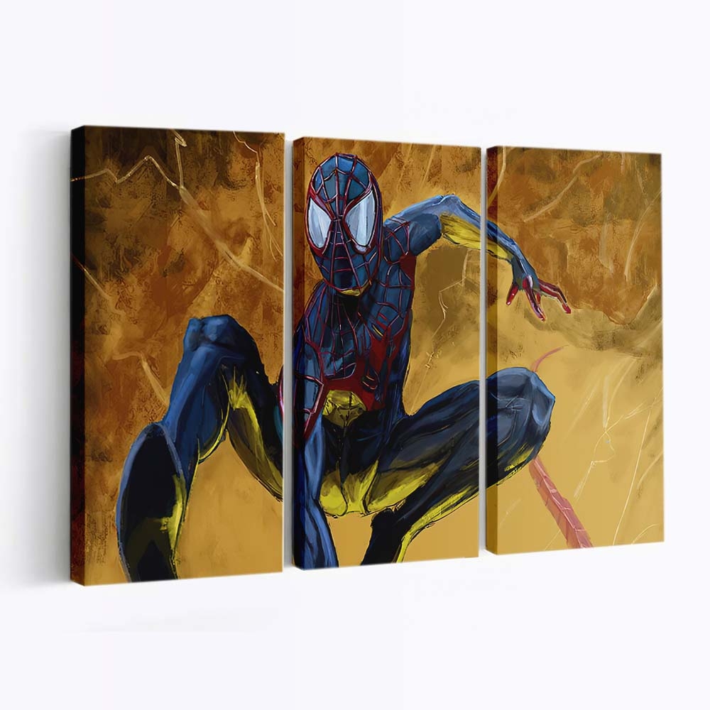 Spider Man gegen Venom Leinwandbild - Wanddeko