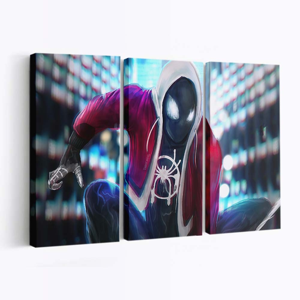 Spider Man Venom 2 Leinwandbild - Wanddeko