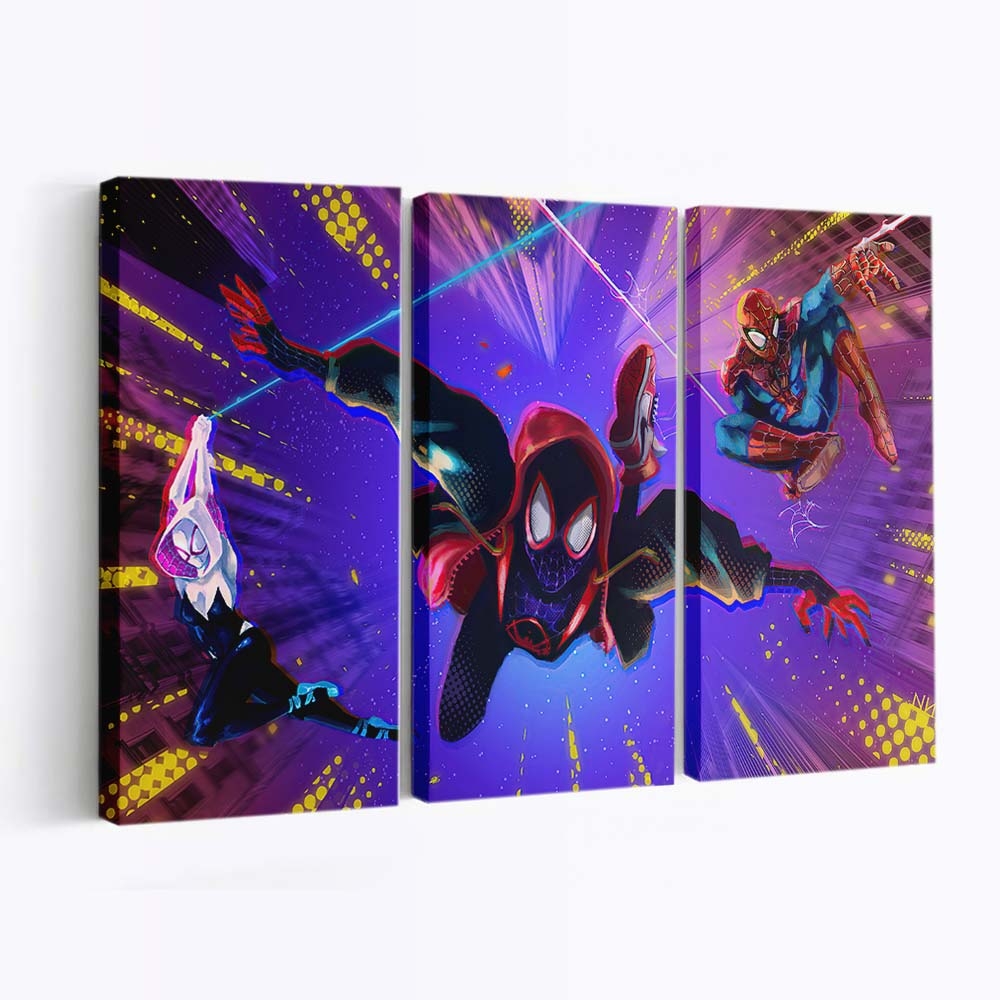 Spider Man Verse 2020 Leinwandbild - Wanddeko