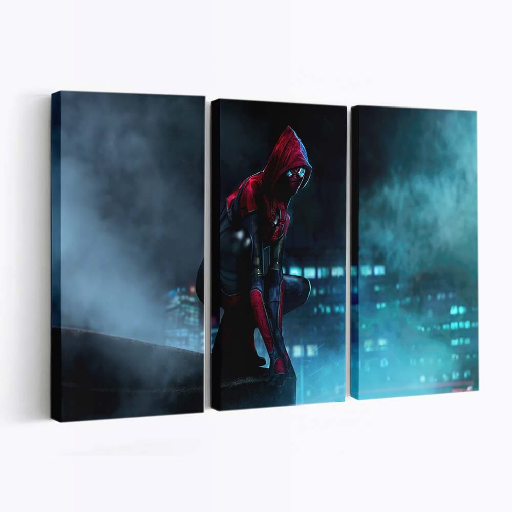 Spider Man Vigilante Leinwandbild - Wanddeko