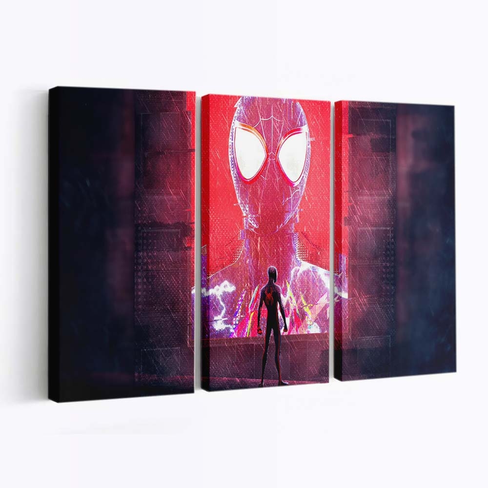 Spider Man gesucht Leinwandbild - Wanddeko