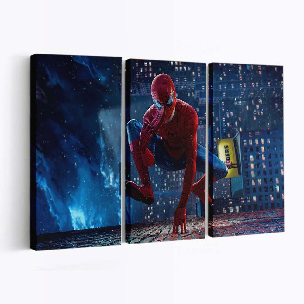 Spider Man Netz der Wunder Leinwandbild - Wanddeko