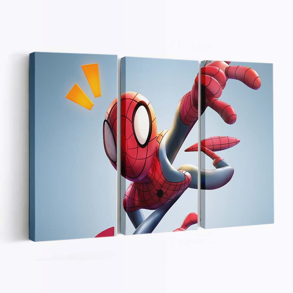 Spider Man Kid Leinwandbild - Wanddeko