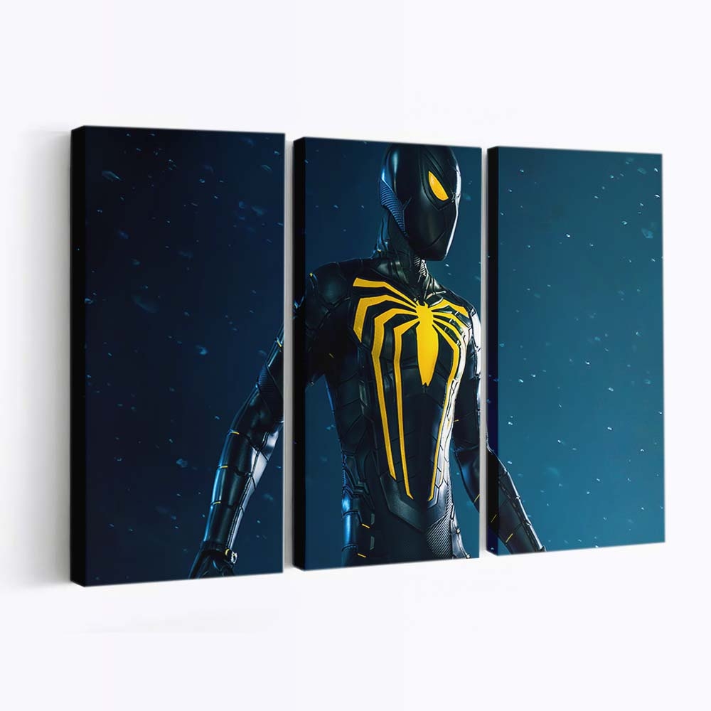 Spider Mans Anti Suit Design Leinwandbild - Wanddeko