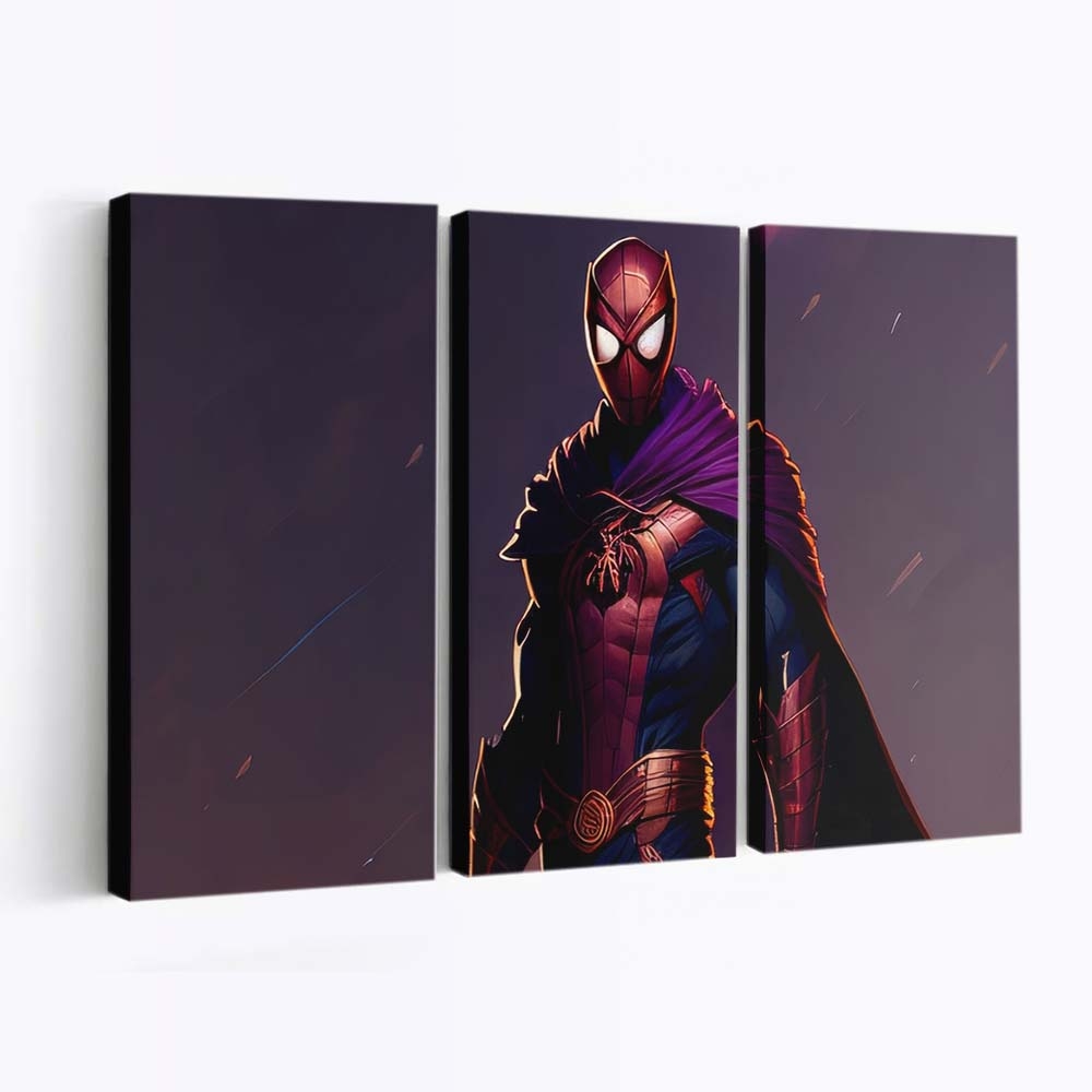 Spider Ninja Leinwandbild - Wanddeko