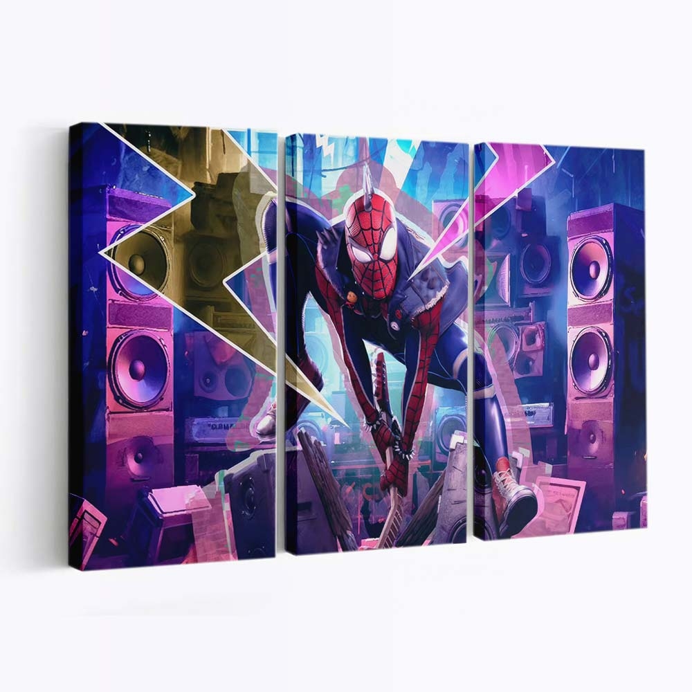 Spider Punk 2 Leinwandbild - Wanddeko