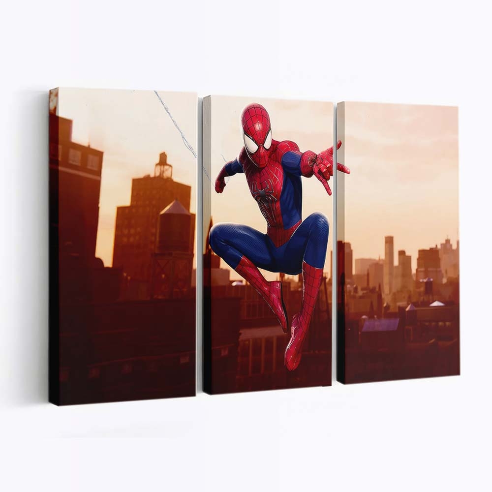 Spider Man 2 2023 4 Leinwandbild - Wanddeko