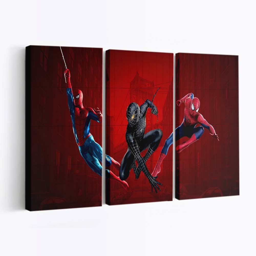 Spider Man 2 7 Leinwandbild - Wanddeko