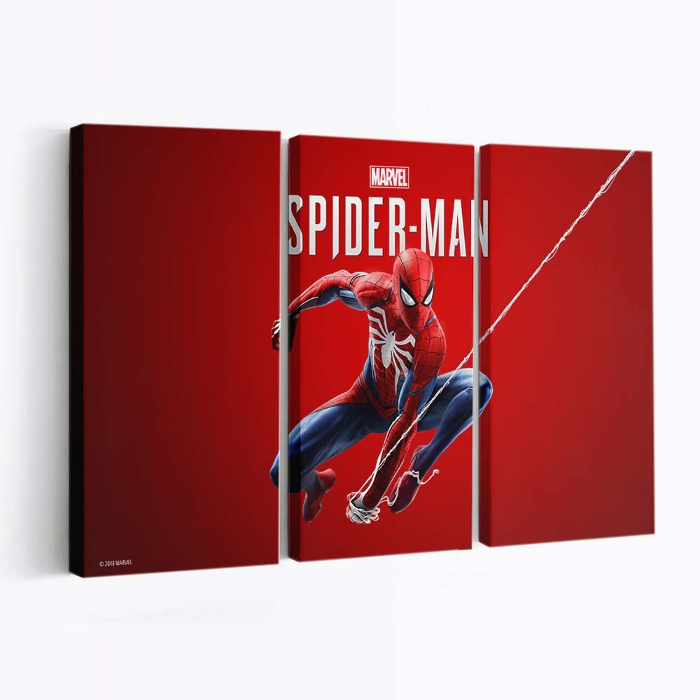 Spider Man 2018 Spiel Leinwandbild - Wanddeko