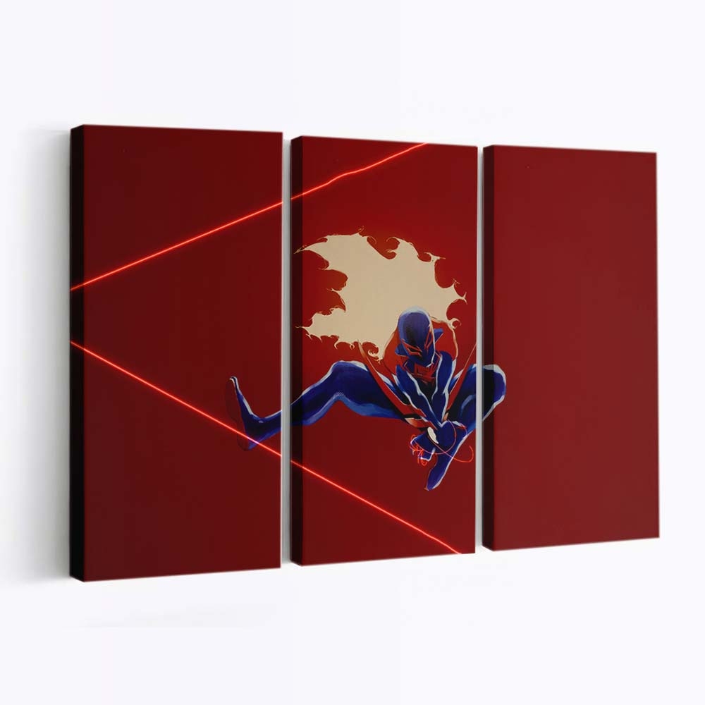 Spider Man 2099 Vibe Leinwandbild - Wanddeko