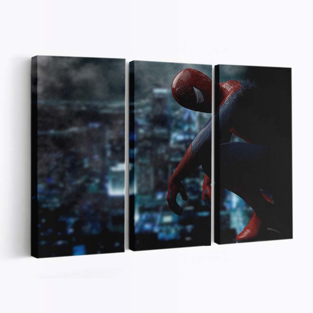 Spider Man 3D Leinwandbild - Wanddeko