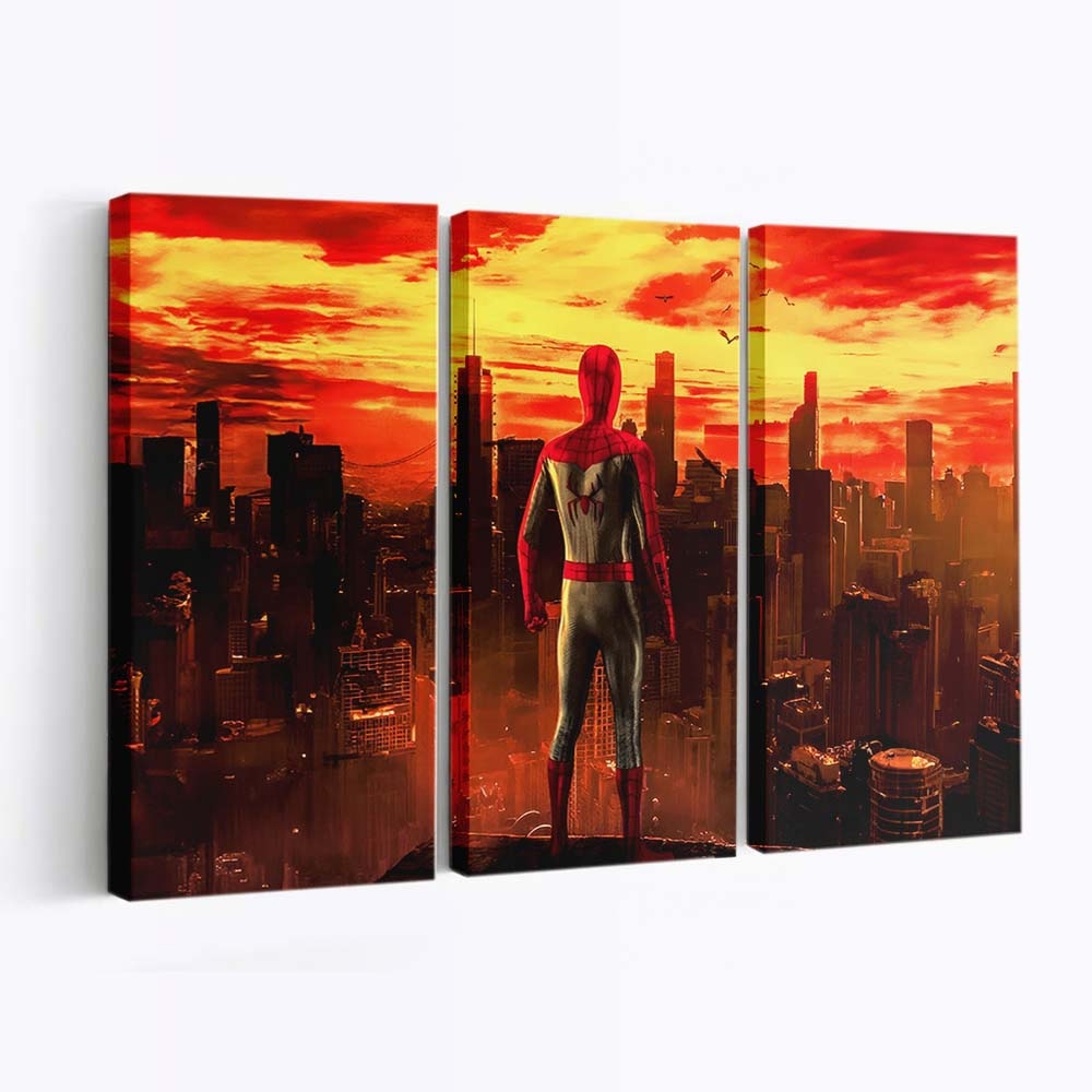 Spider Man 4 Konzeptkunst Leinwandbild - Wanddeko