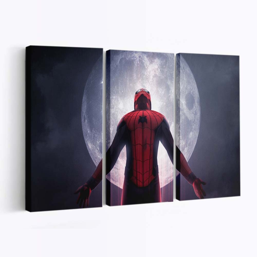 Spider Man weit weg von zu Hause Kunst Leinwandbild - Wanddeko
