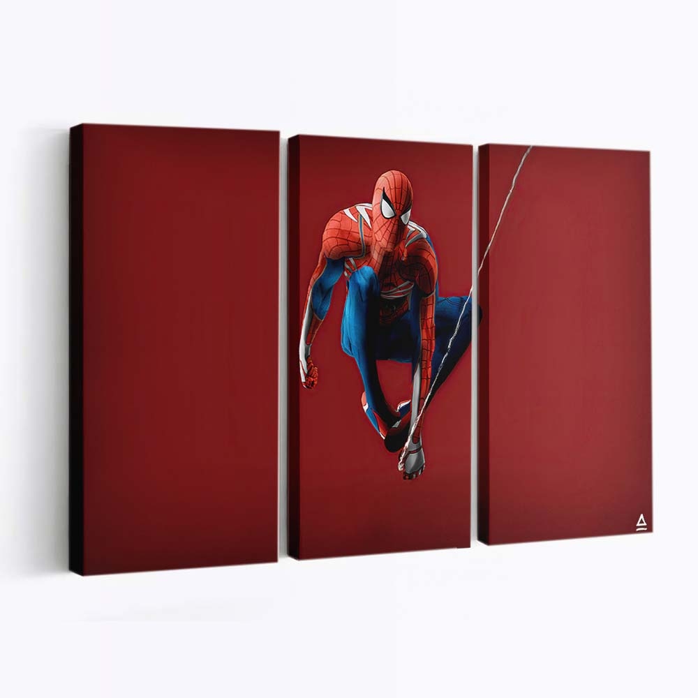 Spider Man Hero Leinwandbild - Wanddeko