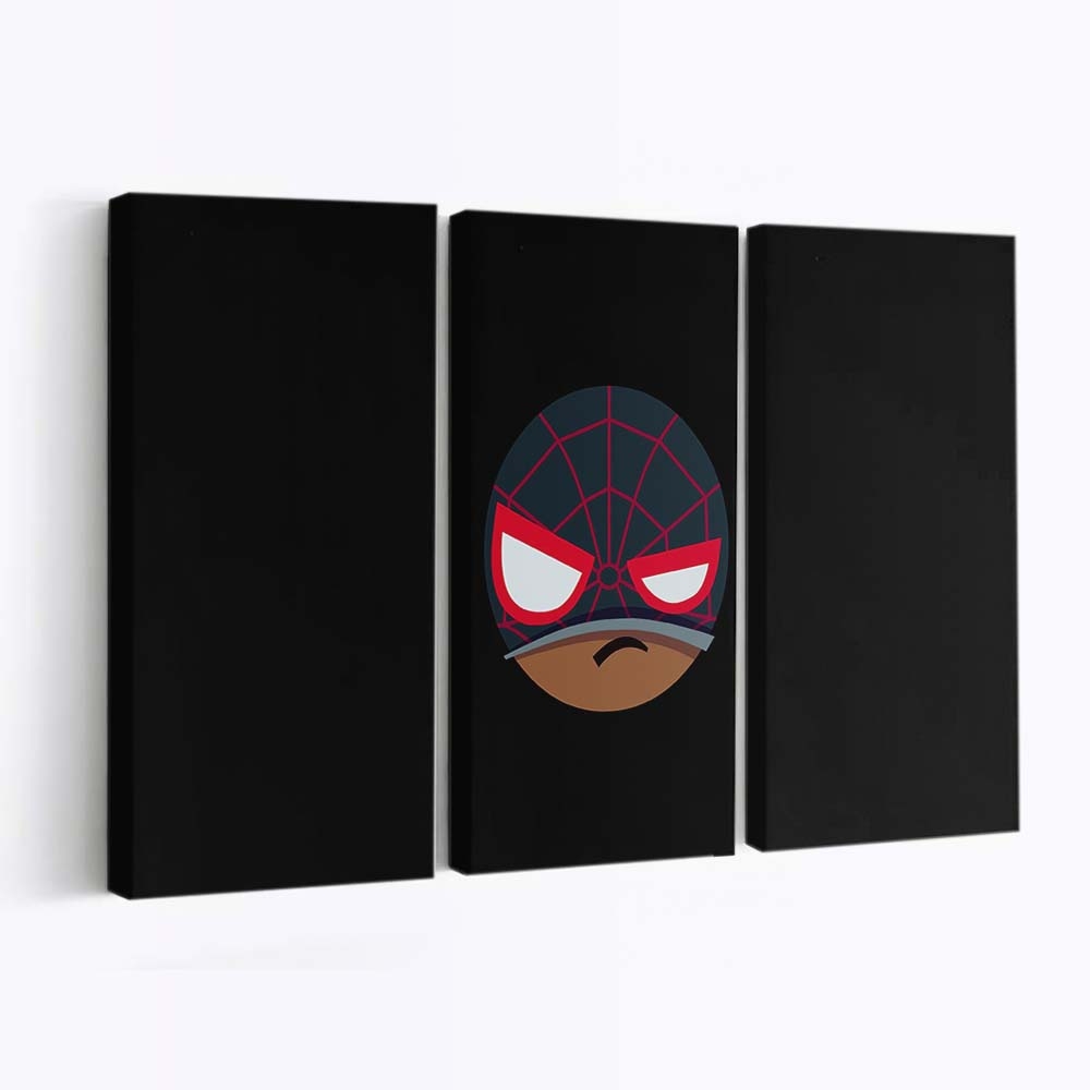 Spider Man Mood Off Minimal Leinwandbild - Wanddeko