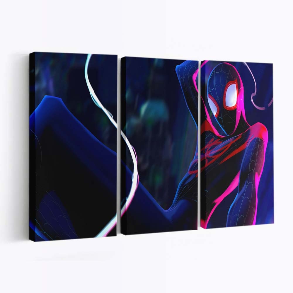 Spider Man Newart Verse Leinwandbild - Wanddeko