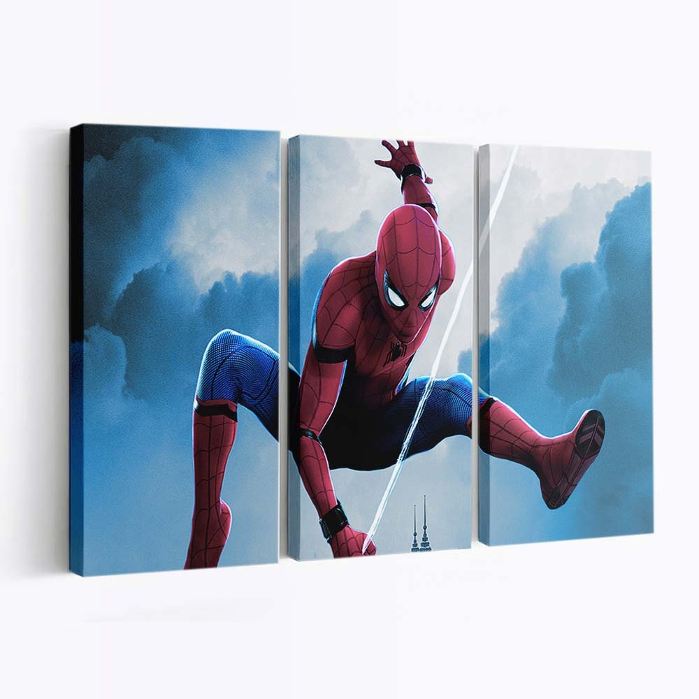 Spider Man No Way Home Fan Poster Leinwandbild - Wanddeko