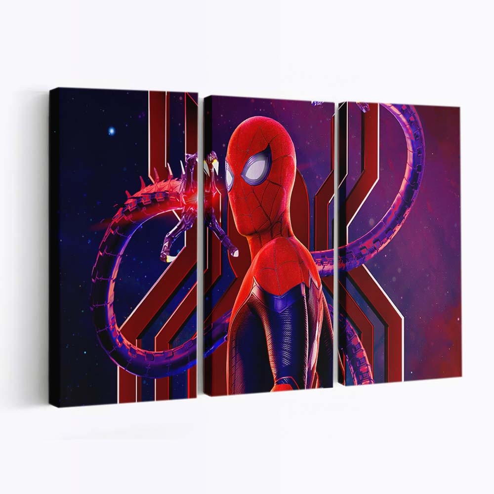 Spider Man No Way Home Film Poster 2 Leinwandbild - Wanddeko