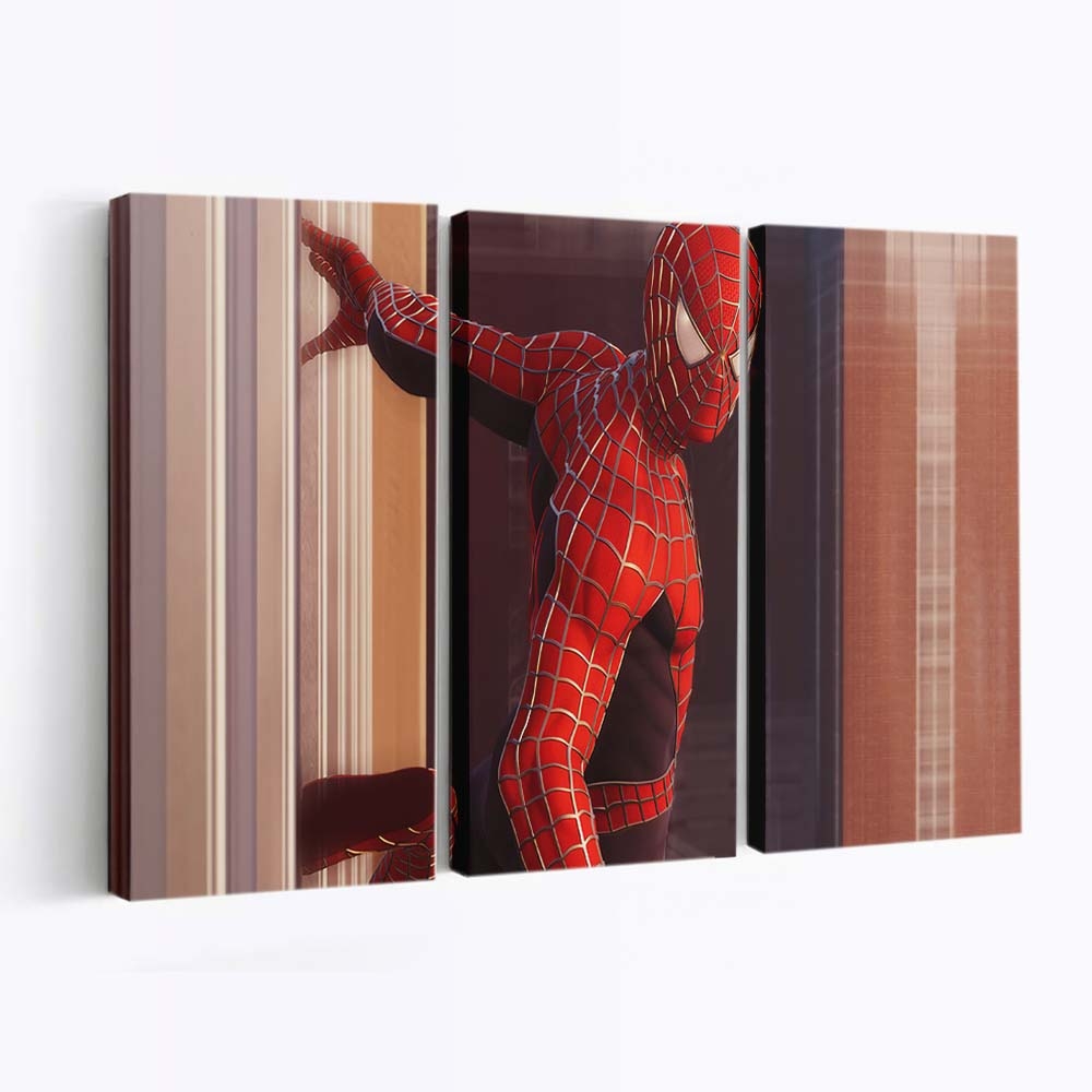 Spider Man PC Remastered 2 Leinwandbild - Wanddeko