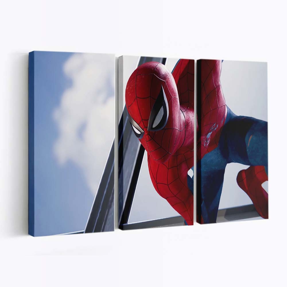 Spider Man 2018 4 Leinwandbild - Wanddeko