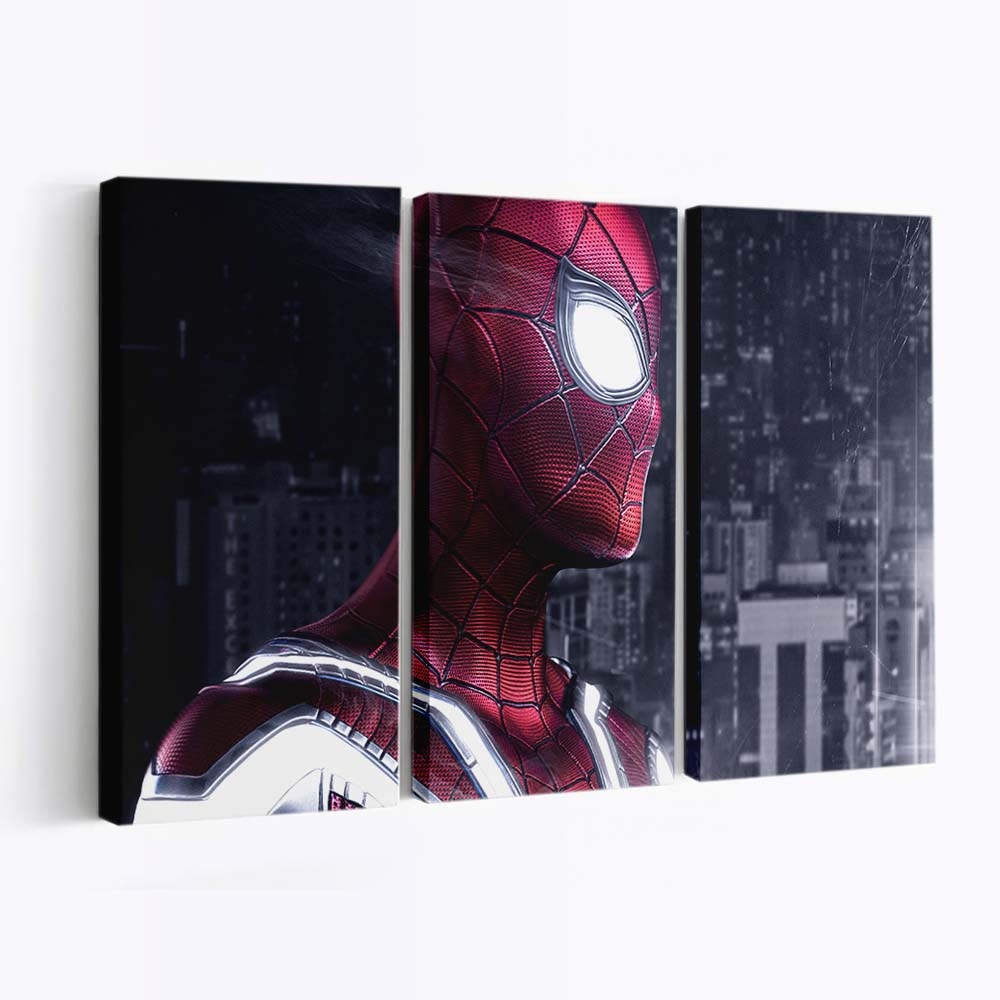 Spider Man Kunstwerk 5 Leinwandbild - Wanddeko