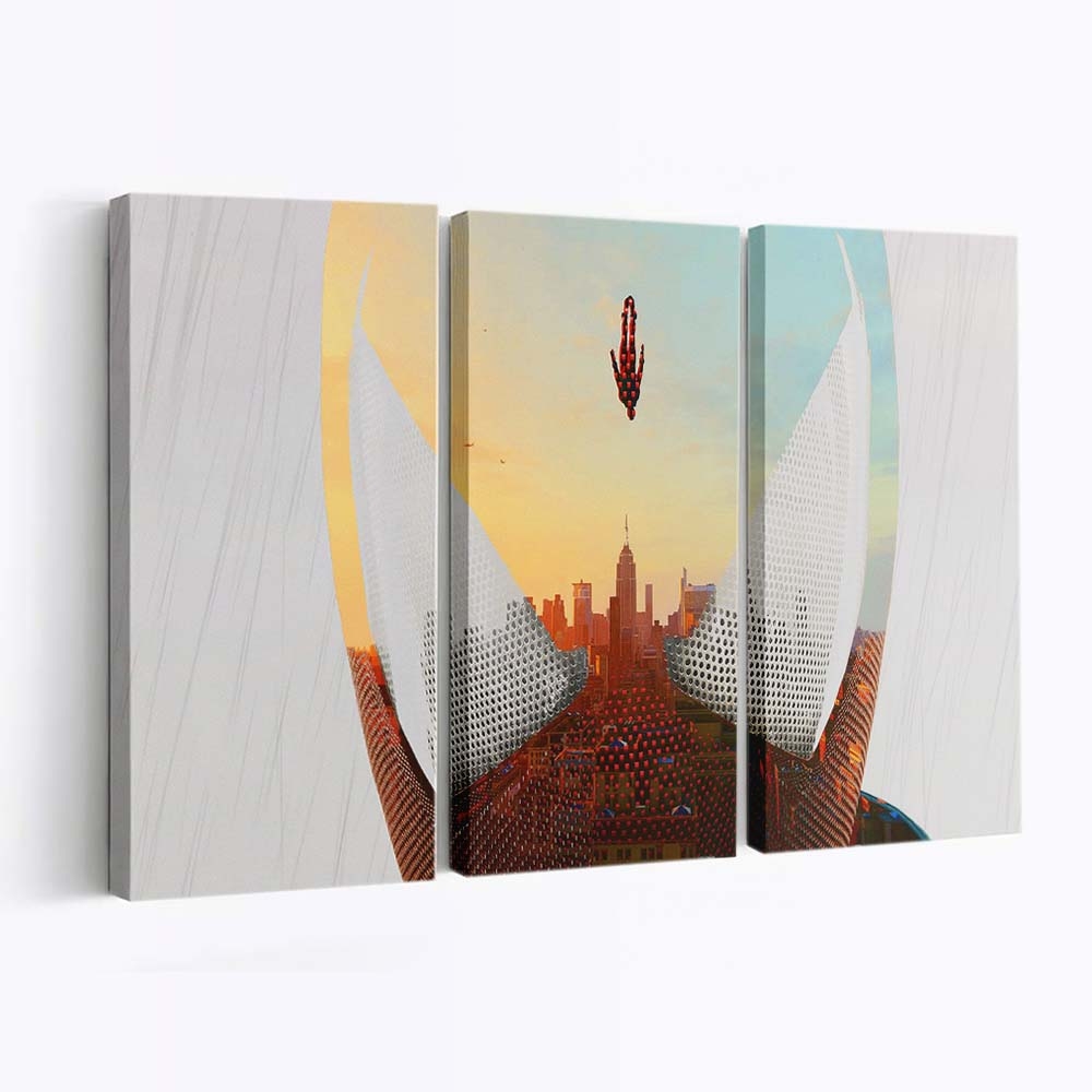 Spider Man New 3 Leinwandbild - Wanddeko