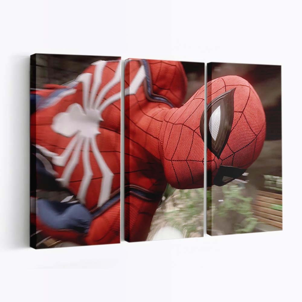 Spider Man Pro Spiel 2018 Leinwandbild - Wanddeko