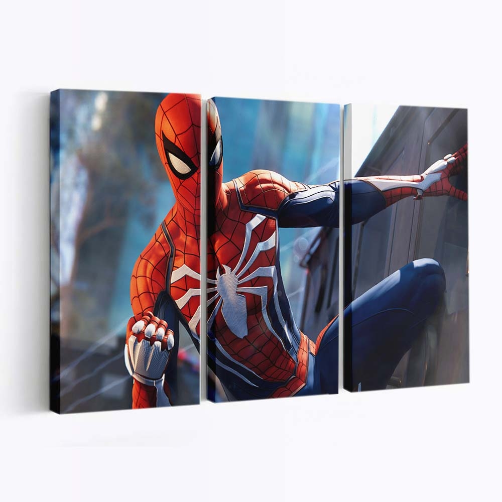 Spider Man Pro Videospiel Leinwandbild - Wanddeko