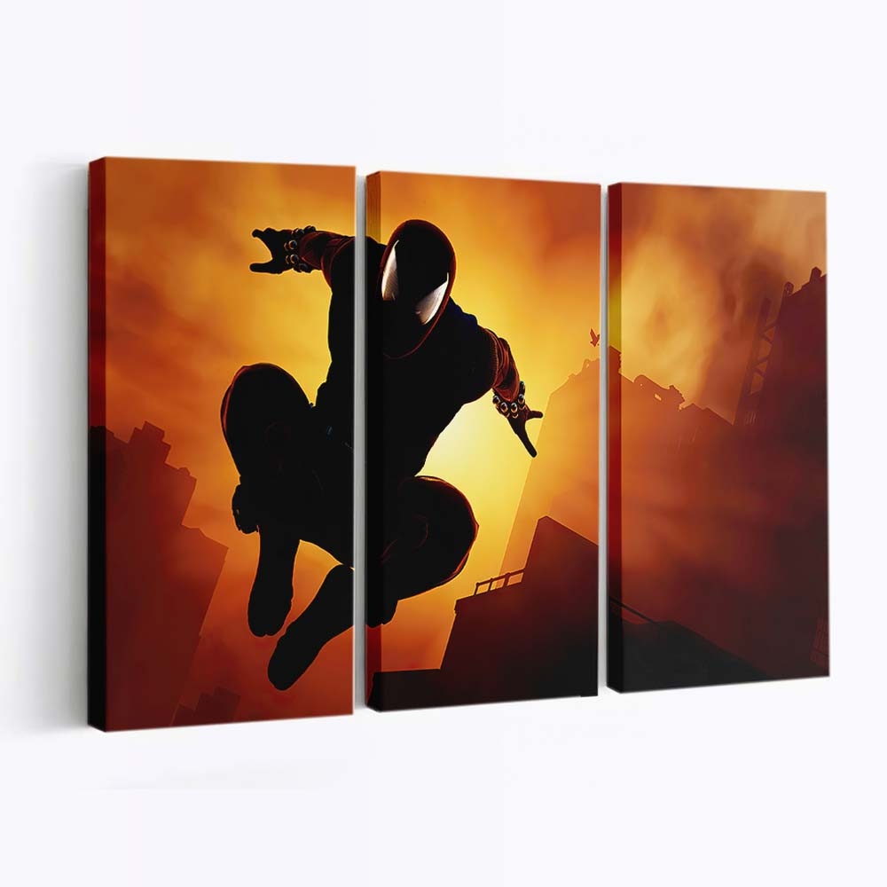 Spider Man 7 Leinwandbild - Wanddeko